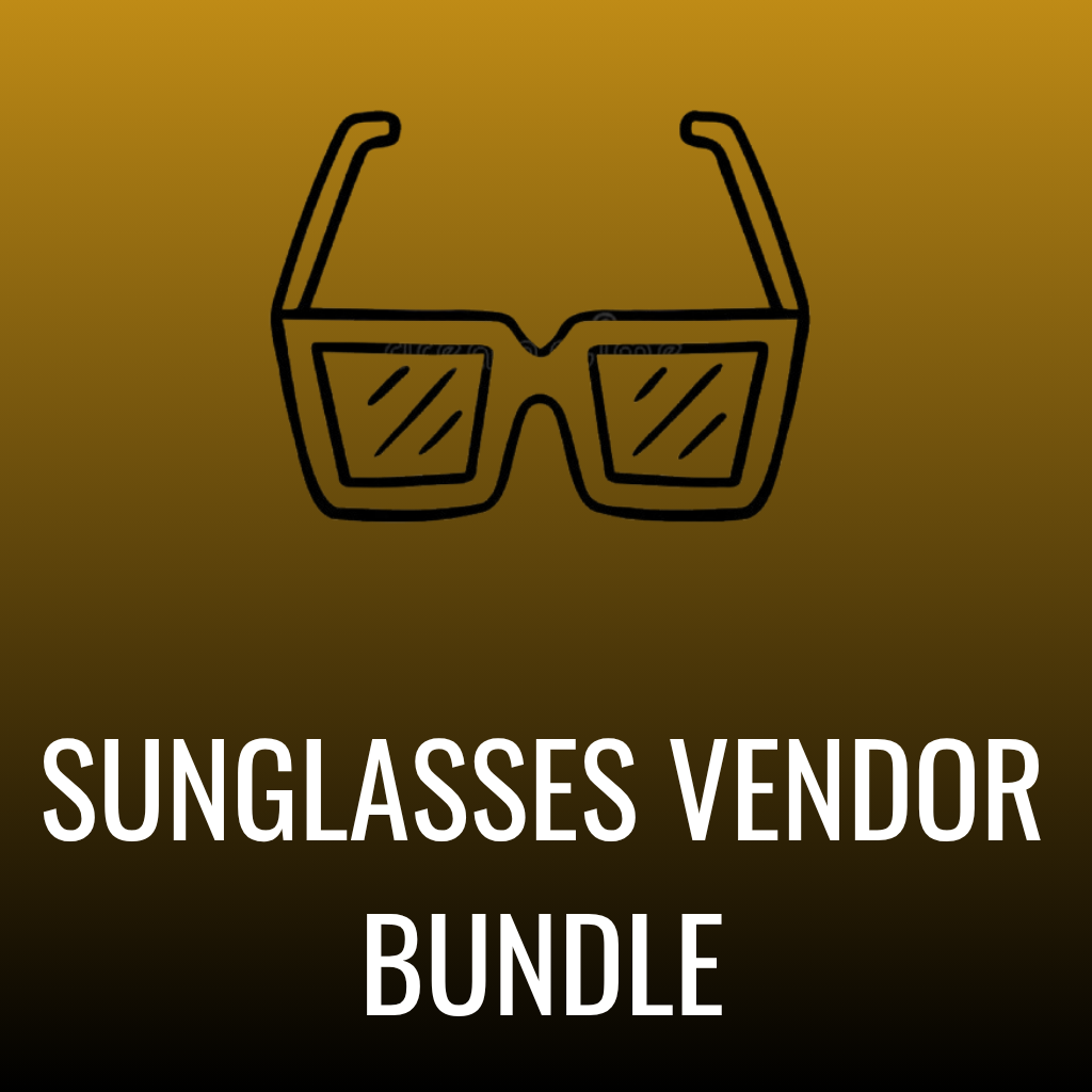 Sunglasses Vendor Bundle